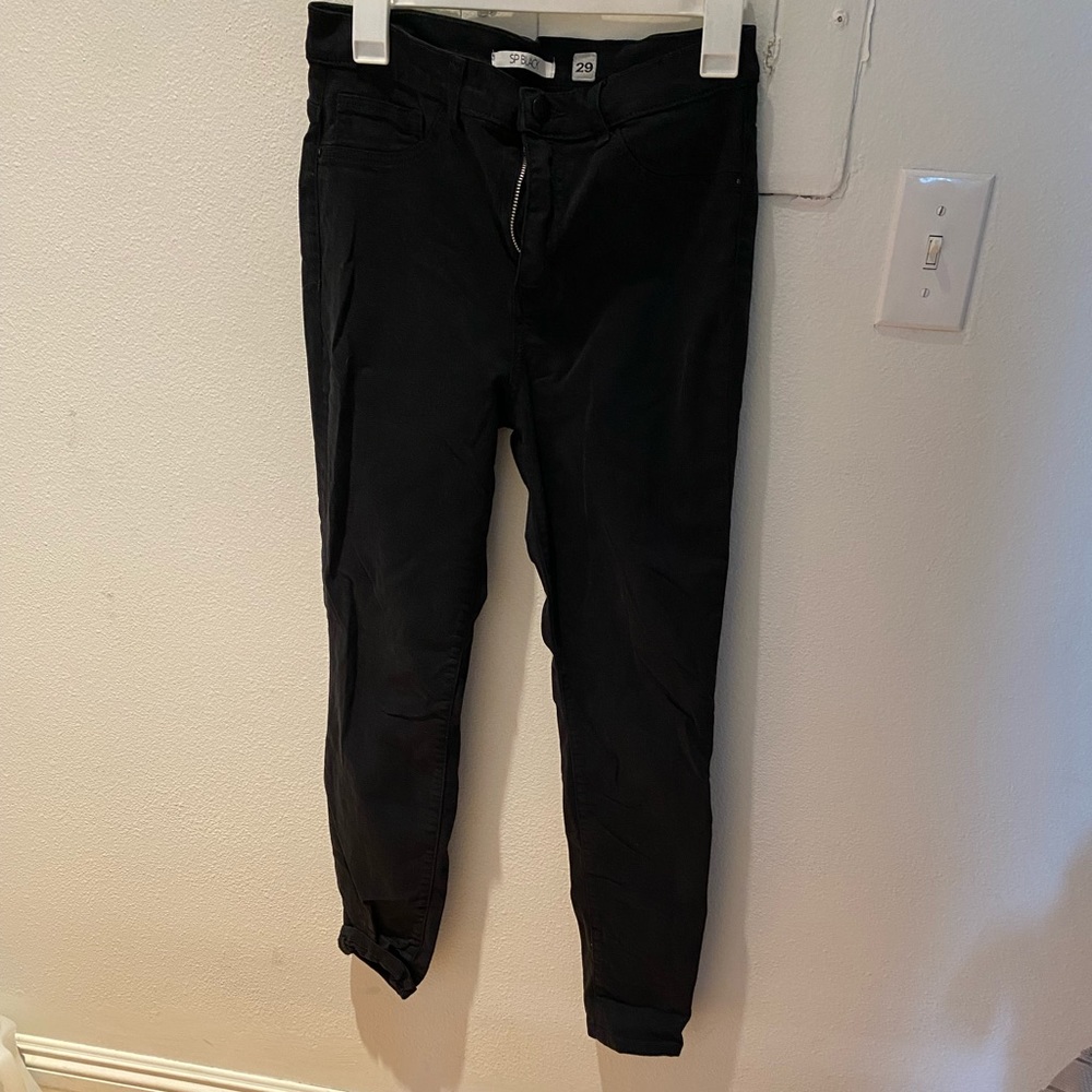 SP black pants. Size 29